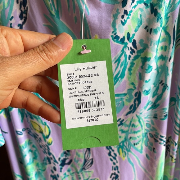 Fawcell dress off the shoulder floral size XS - Picture 10 of 17